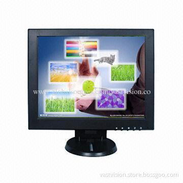 12-inch Touch Screen LCD Monitor with 800 x 600 Pixels and 4:3 Ratio